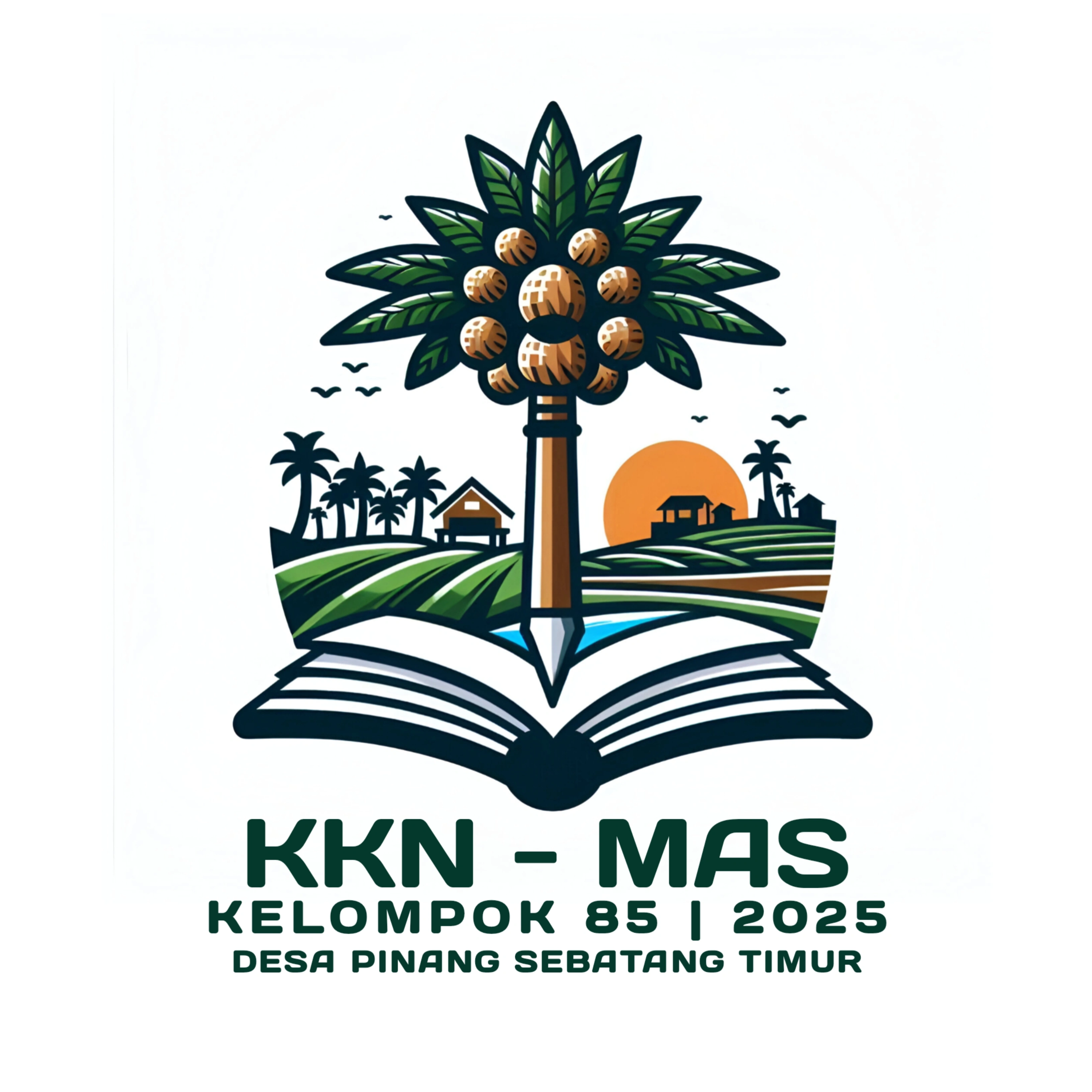 Logo Desa Pinang Sebatang Timur